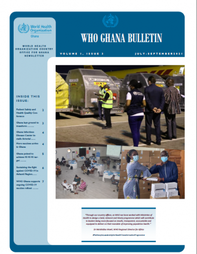 WCO Ghana Third Quarter Newsletter
